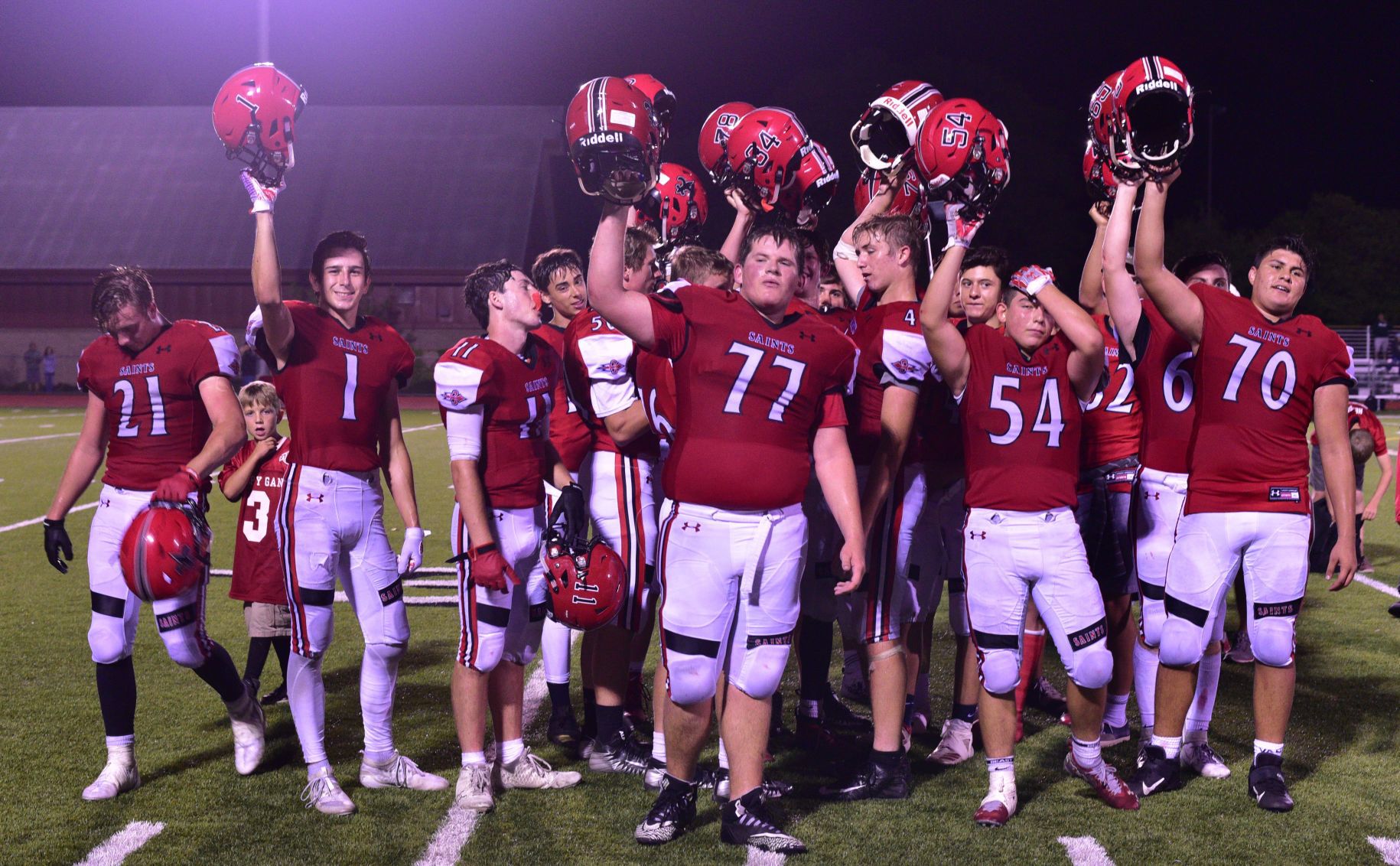 St. Helena football vs. St. Patrick-St. Vincent